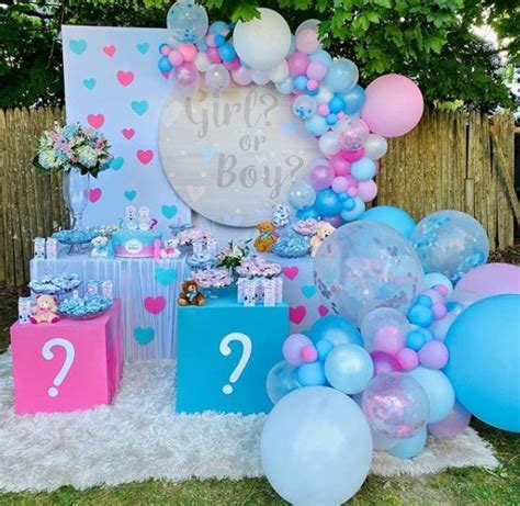 Gender Reveal Baby Shower Decoration Ideas | Shelly Lighting