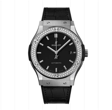 Hublot Classic Fusion Titanium Diamonds 45mm Đồng Hồ Nautilus Patek Philippe