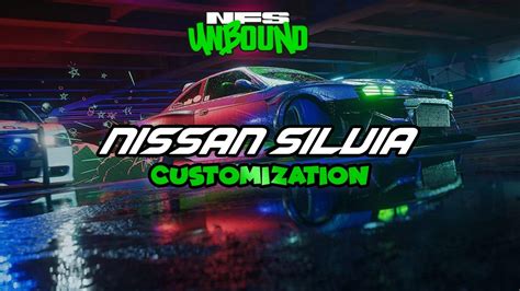 Need For Speed Unbound Customization Nissan Silvia Exhaust Sound