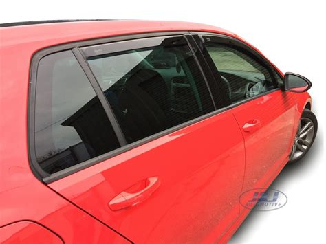 Wind Deflectors Pc Tinted Heko For Volkswagen Golf Mk Door