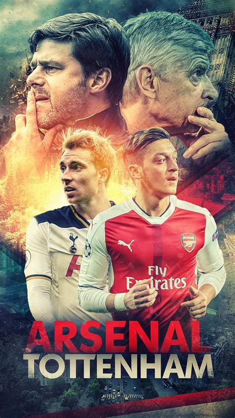 Arsenal vs Tottenham - HD Poster by Kerimov23 on DeviantArt