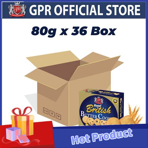 Harun 46 Arefhot Item 【carton Deal】gpr Royal British Butter Cookies