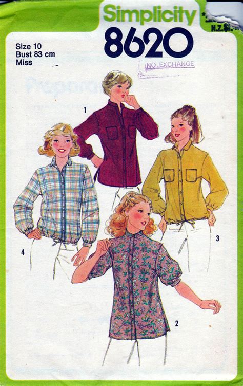 Misses Misses Jackets With Front And Sleeve Variations 2760 Uncut And