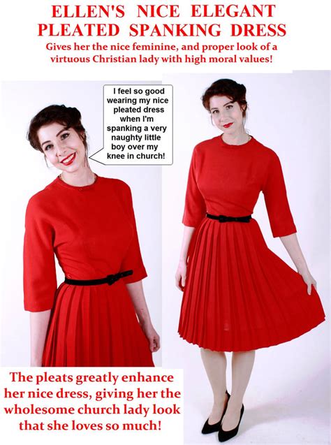 Ellens Nice Elegant Pleated Spanking Dress By Pleatedspanker On Deviantart