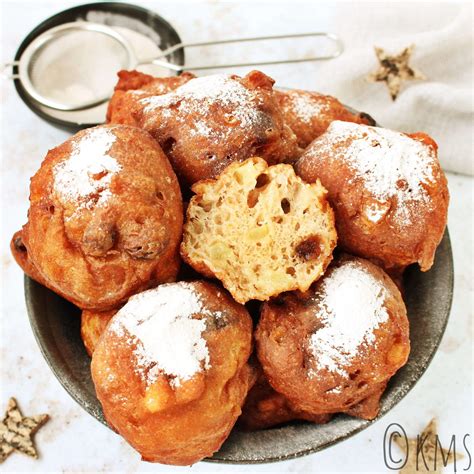 Oliebollen Met Appel Kaneel En Rozijnen Kokkerellen Met Suus