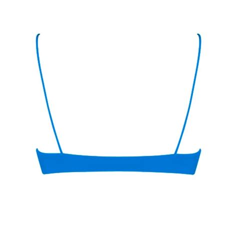 Royal Blue Crop Top Bikini