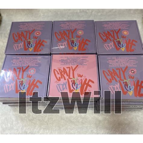 Jual Itzy Crazy In Love Album Sealed Member Veryejilia