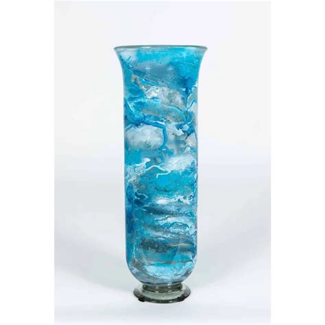 Majestic Blue Glass Vase Wilford Lee Home Accents