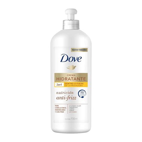 Crema hidratante capilar Dove nutrición anti frizz 700 ml Walmart