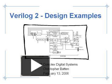 Ppt Verilog Design Examples Powerpoint Presentation Free To