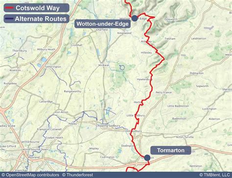 Cotswold Way | Maps & Routes - TMBtent