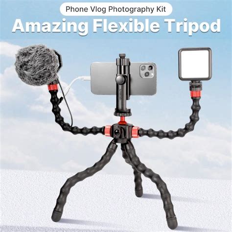 Ulanzi All In One Smartphone Filmmaking Vlog Kit Octopus Gorillapod