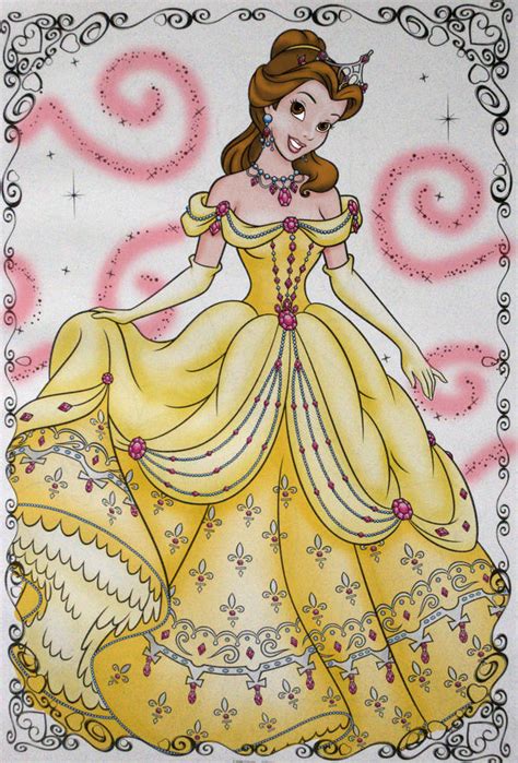 Story Book Princess Belle By Heresjoc On Deviantart