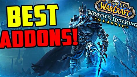 The Best Addons For Wotlk Classic Youtube