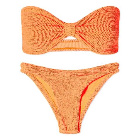 Hunza G Women S Jean Bikini In Orange Hunza G