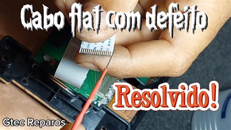 Como Recuperar Cabo Flat Resolvido Youtube