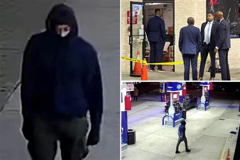 Chilling Video Shows Gunman Shooting Nyc Gas Station Worker