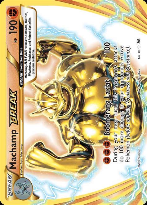 Machamp BREAK xy12 60 Pokémon Card Database PokemonCard