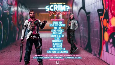 Scrim Scrim Ya Party Eps Garena Free Fire Youtube