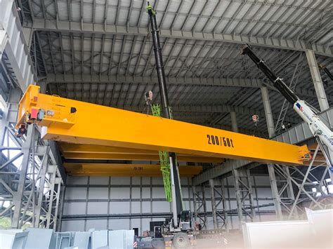 Double Girder Grab Bucket Overhead Bridge Crane With Grapple China Qd