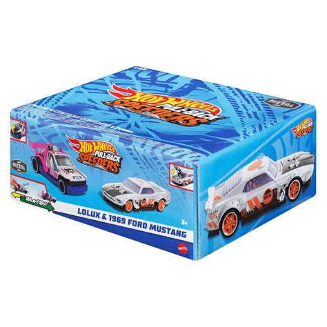 Hot Wheels Paquete De Autos De Friccion Sorpresa Lolux Y Ford Mustang Jugueter As Ansaldo