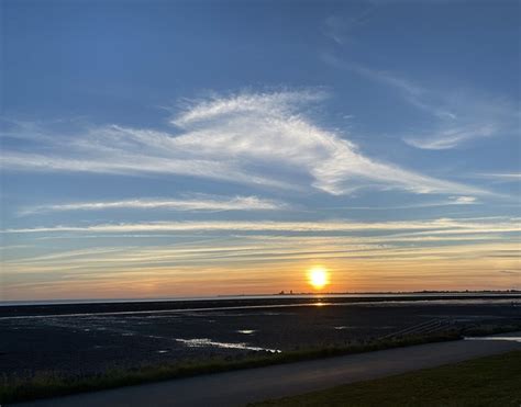 North Sea Sunset Wadden Free Photo On Pixabay Pixabay