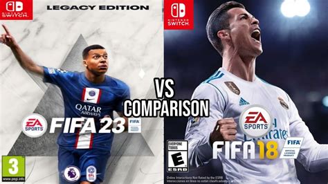 Fifa 23 Vs Fifa 18 Nintendo Switch Youtube