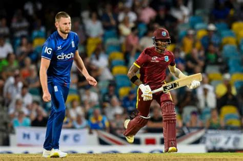 West Indies Vs England Live Third Odi Bridgetown Barbados Score