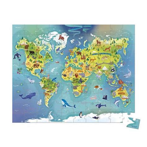 Puzzle Welt Teile Bis Teilige Puzzles Janod