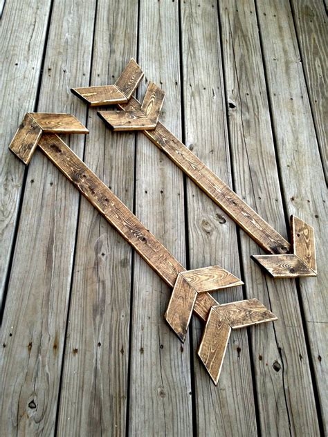 Wall Arrow Wood Arrow Wooden Arrow Rustic Wood Arrow Arrow Decor Arrow Sign Wood Chevron