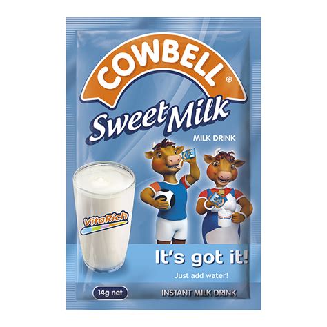 Cowbell Sweetened Powdered Milk Sachet 14g 260 Pack