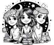 Coloriage Soy Luna gratuit à imprimer