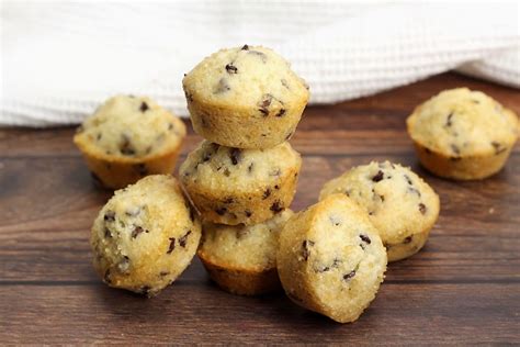 Chocolate Chip Mini Muffins - The Toasty Kitchen