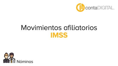 Movimientos Afiliatorios Del Imss Youtube