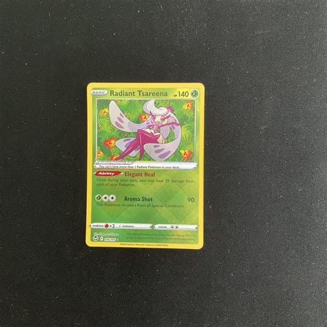 Pokemon Trading Card Game Tcg Radiant Tsareena Radiant