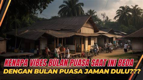 Kenapa Bulan Puasa Sekarang Gak Berasa Bulan Puasa Perubahan Vibes