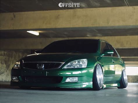 2004 Honda Accord With 18x9 5 17 Work Ryver And 215 35R18 Lionhart All