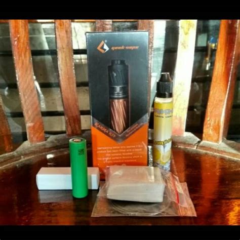 Jual Paket Siap Kebul KARMA Kit Authentic MOD By GeekVape Shopee