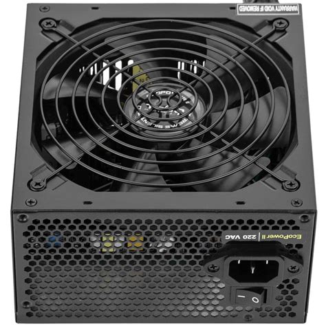 Power Supply Tooq Ecopower Ii W Active Pfc With Silent Fan Mm