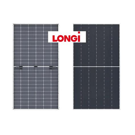 Longi Bifacial Hi Mo W Half Cell Solar Panels With High Energy