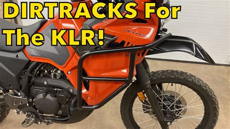 Dirtracks Full Body Crash Bars For The Gen Kawasaki Klr Youtube