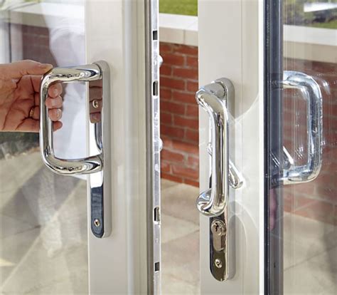 White Sliding Glass Door Handle With Lock Glass Designs