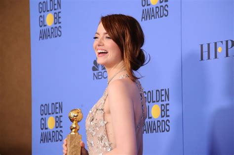 Emma Stone Wins Best Actress In A Musical At The 2017 Golden Globes • Celebmafia