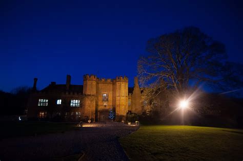 Leez Priory At Night Time