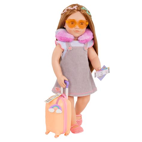 Over The Rainbow 18 Inch Doll Luggage Set Our Generation Our