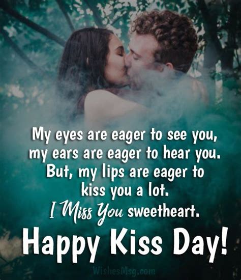 Romantic Kiss Day Wishes And Messages Happy Kiss Day Quotes Happy Kiss