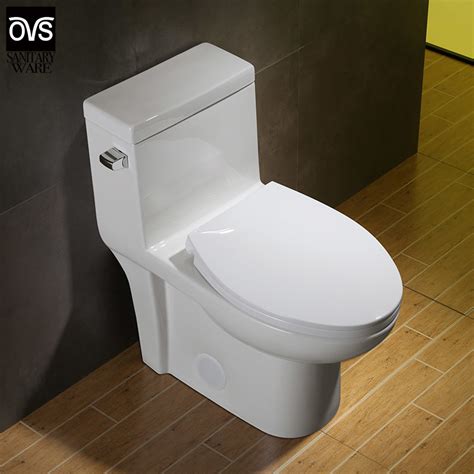 American Style Ceramic Sanitary Ware Wc Water Saving Siphon Flushing