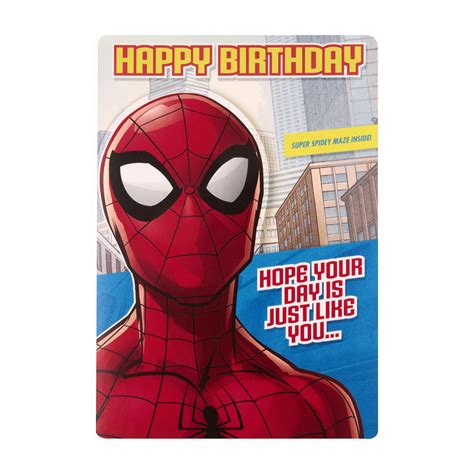 Introducir Imagen Spiderman Happy Birthday Card Abzlocal Mx