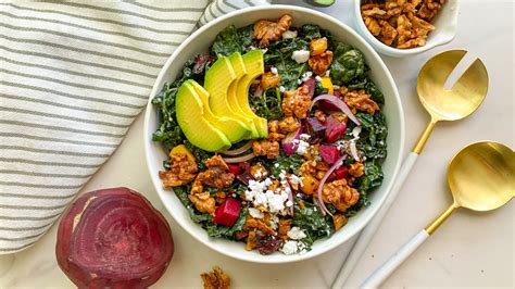 Kale And Roasted Beet Salad With Feta Recipe