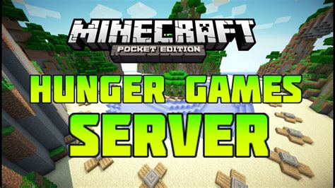 Hunger Games Server Minecraft PE YouTube